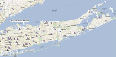 Long Island Team Growth Time Lapse