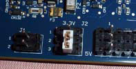 DIO internal jumper 3.3v-5v