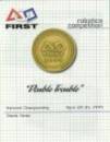 1999 <i>FIRST</i> DOUBLE TROUBLE Program Cover