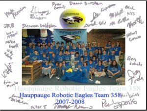 2008 FIRST Overdrive Team 358 Senior Photo