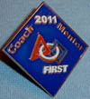 2011 FRC Coach-Mentor pin