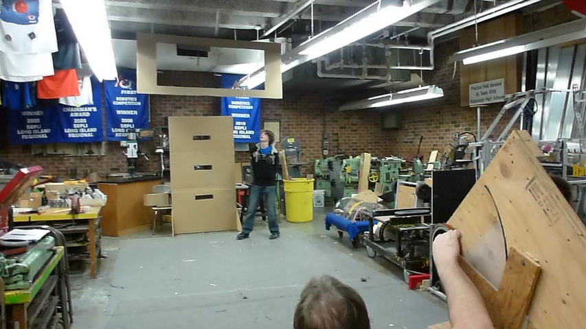 FRC 358 Frisbee tomahawk style