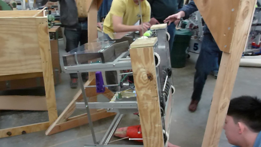 FRC 358 Robot Hanging