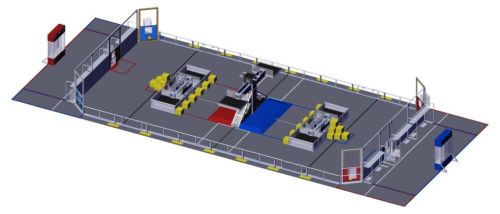 2018 FIRST Robotics Competition PowerUp field