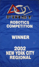2002 Champion Banner