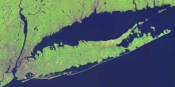 Long Island Satellite Image